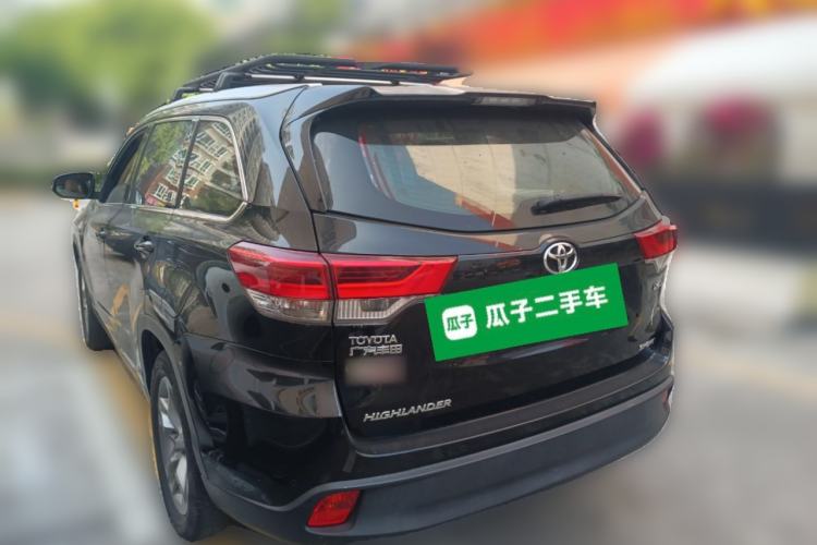 Used Toyota Highlander 2018 2.0T Two-Wheel-Drive Luxury Edition 7 Seats Emission Standard China V Rear Left 45 Deg