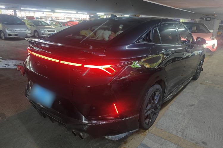 Used Dongfeng Aeolus Yixuan 2021 230T Automatic Dream-Chasing Rider Edition Rear Right 45 Deg