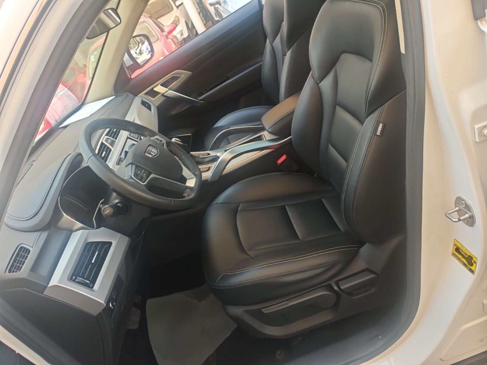 Avant de la voiture