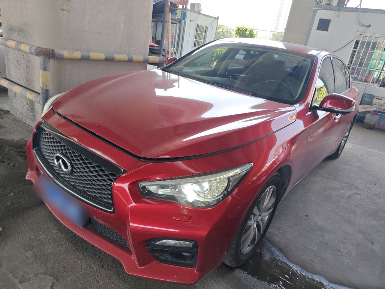 Parte inferior delantera