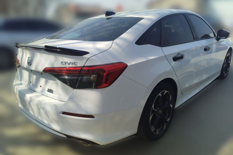 Used Honda Civic 2022 240TURBO CVT Dynamic Edition Rear Right 45 Deg