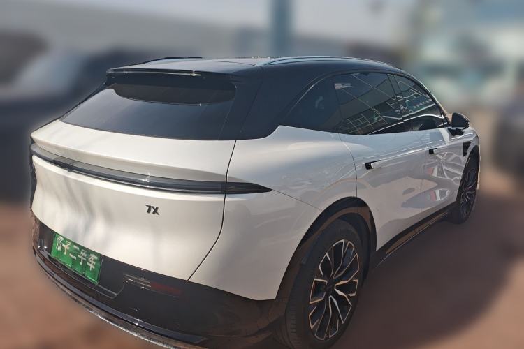 Used Zeekr 7X 2025 100kWh Long-Range All-Wheel Drive Intelligent Driving Version Rear Right 45 Deg