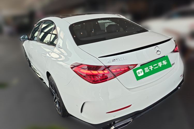 Used Mercedes-Benz C-Class 2024 Facelifted C-Class 260 L Night Edition Sports Version Rear Left 45 Deg