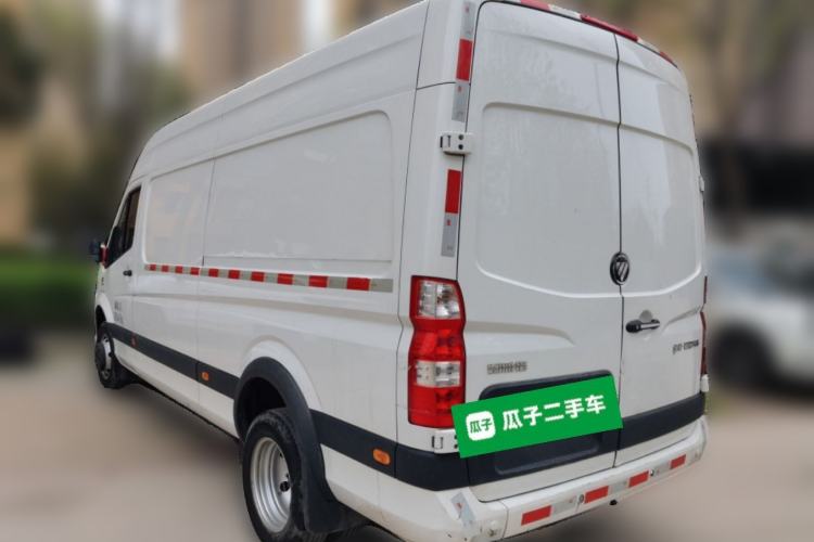 Used Foton Toano 2024 Geely Xianghuo Van 2.5T Manual Extended Wheelbase Mid-Roof Design Rear Dual Tires 3-Seater Rear Left 45 Deg