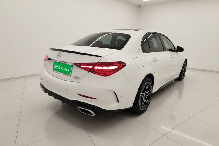 Used Mercedes-Benz C-Class 2024 C 260 L Brilliant Night Sports Edition Rear Right 45 Deg