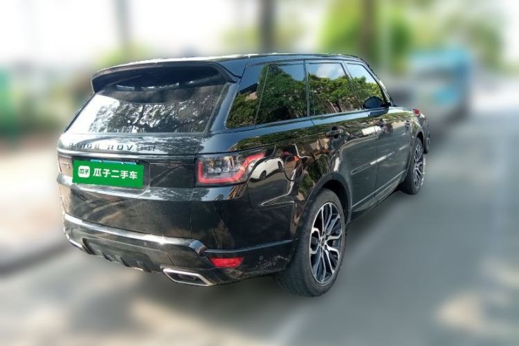 Used Land Rover Range Sport 2022 3.0 L6 YAO Black Edition Rear Right 45 Deg