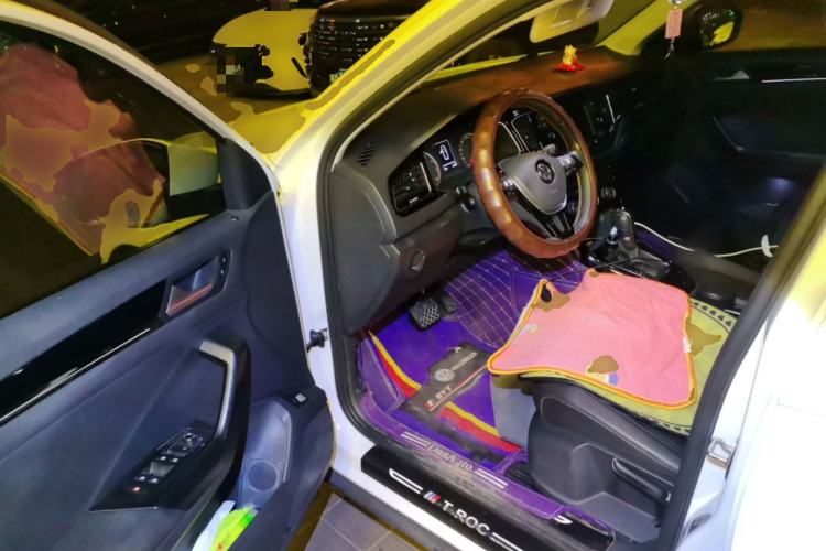 Used Volkswagen T-ROC 2018 280TSI DSG Two-Wheel-Drive Comfort Version China V Standard Driver Seat