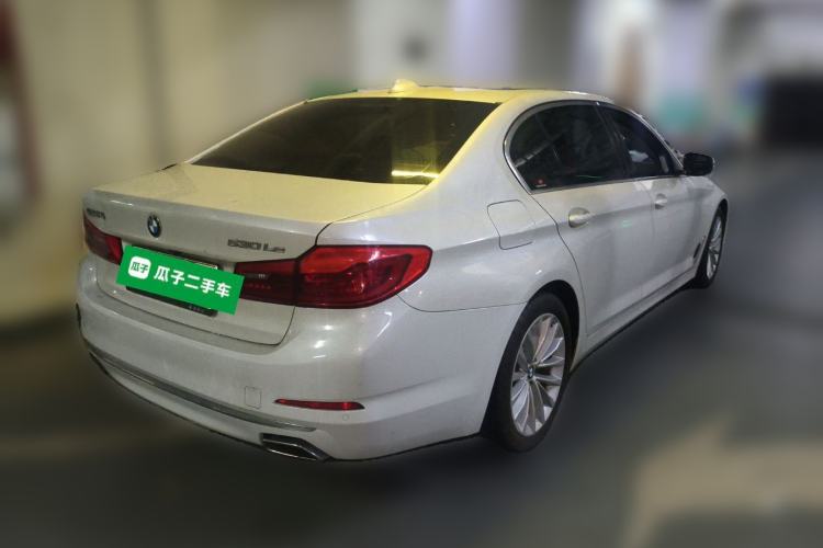 Used BMW 5 Series New Energy 2020 530Le Luxury Package Rear Right 45 Deg