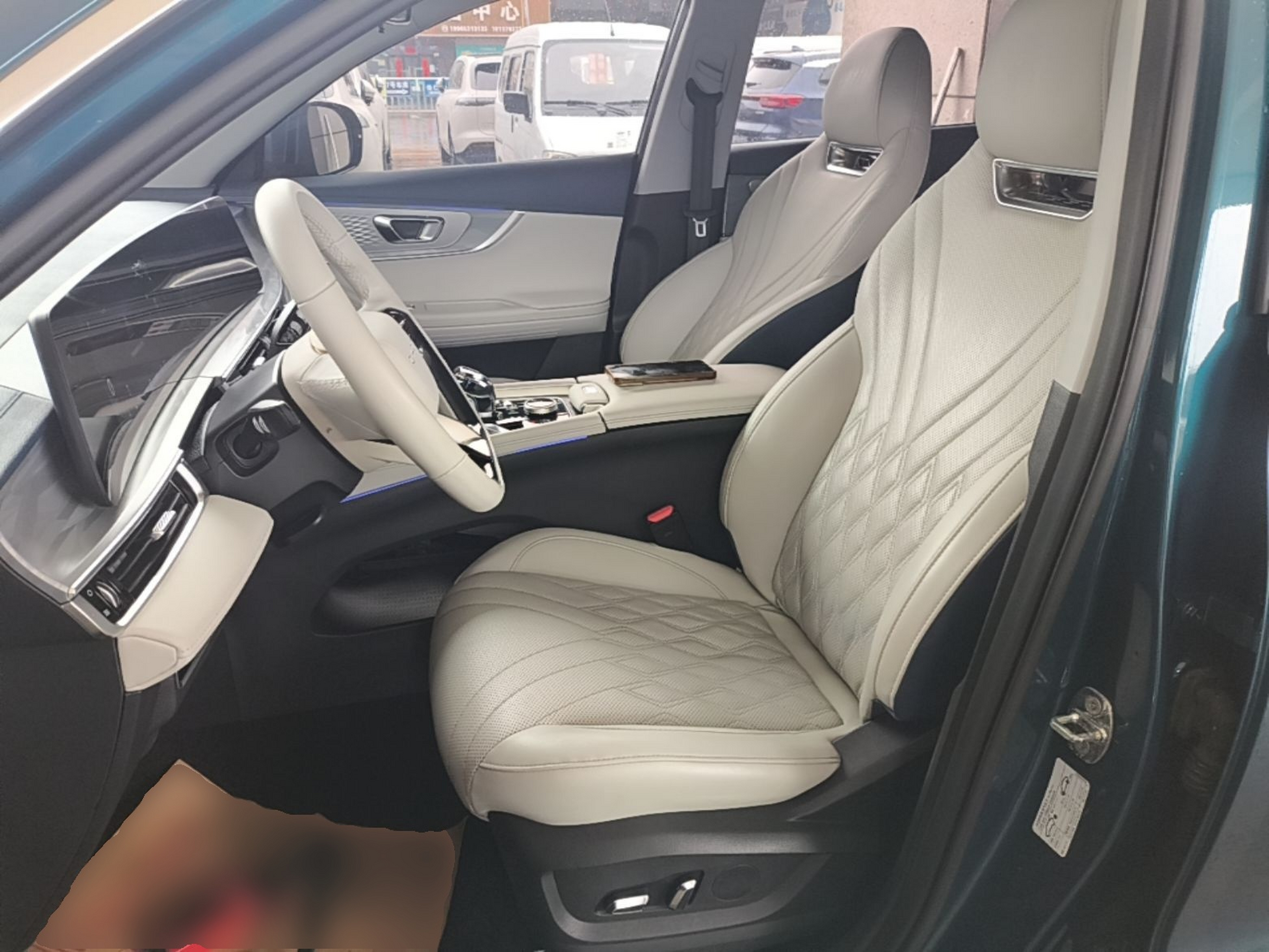 Avant de la voiture
