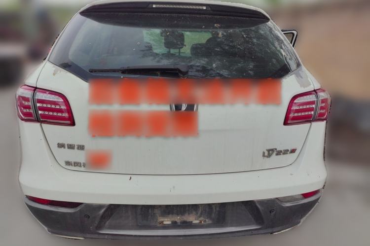 Used Luxgen Great 7 SUV 2014 2.2T Four-Wheel Drive Prestige Version Trunk