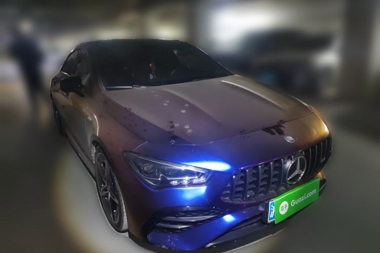 Used Mercedes-Benz CLA AMG 2024 AMG CLA 35 4MATIC Front Right 45 Deg