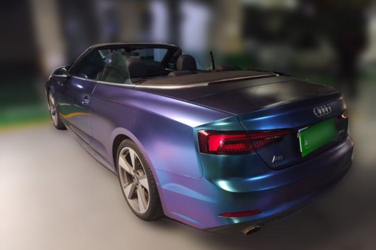 Used Audi A5 2019 Cabriolet 40 TFSI Fashion Edition China V Rear Left 45 Deg