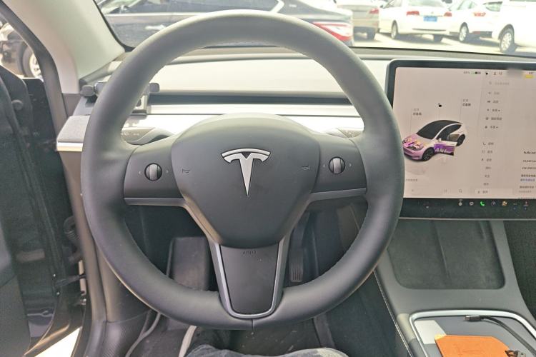 Used Tesla Model Y 2024 Rear-Wheel-Drive Version Steering Wheel