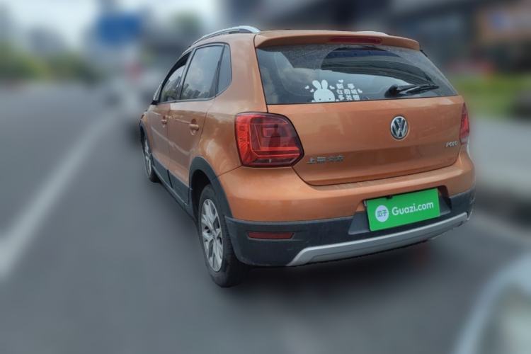 Used Volkswagen Polo 2016 1.4L Cross Polo Automatic Rear Left 45 Deg