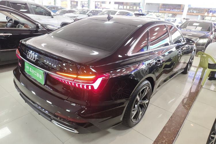 Used Audi A6L 2021 40 TFSI Luxury Dynamic Edition Rear Right 45 Deg