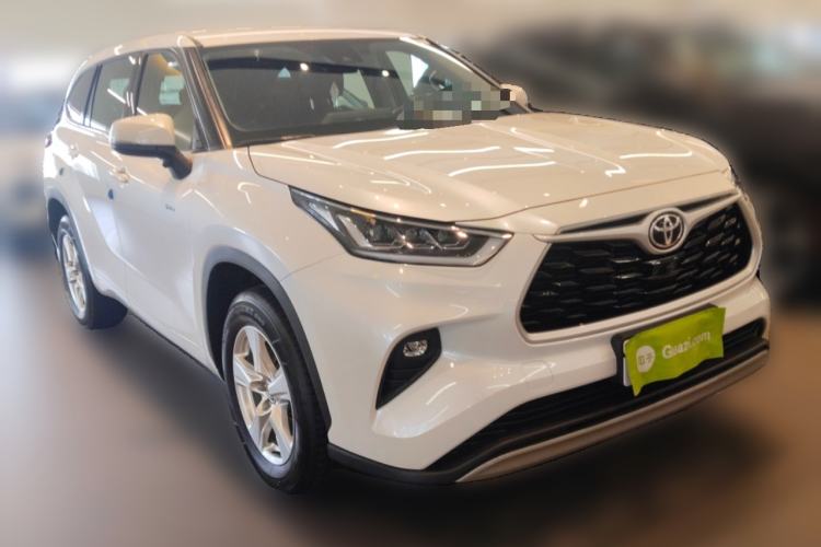 Used Toyota Highlander 2024 2.5L Smart Electric Hybrid Dual-Motor Two-Wheel-Drive Elite Edition 5 Seats Front Right 45 Deg