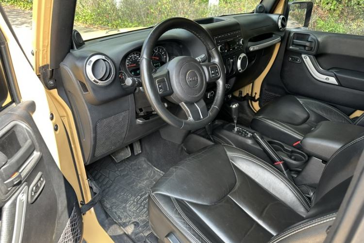 Used Jeep Wrangler 2013 3.6L Sahara two-door model
