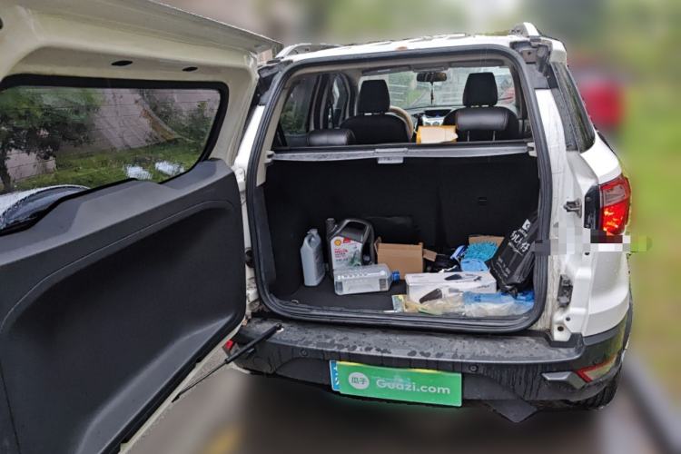 Used Ford EcoSport 2013 1.5L Automatic Prestige Model Trunk