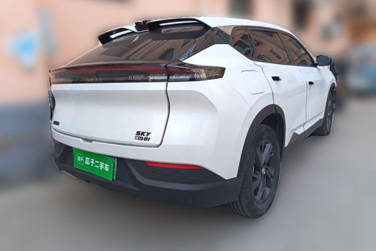 Used Dongfeng Aeolus SKY EV01 2024 530km PRO Rear Right 45 Deg