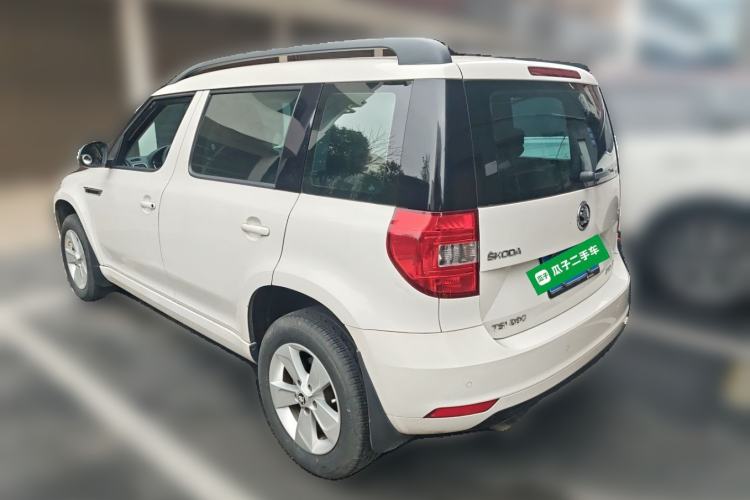 Used Skoda Yeti 2017 TSI280 DSG Car Enjoy Brothers Edition Rear Left 45 Deg