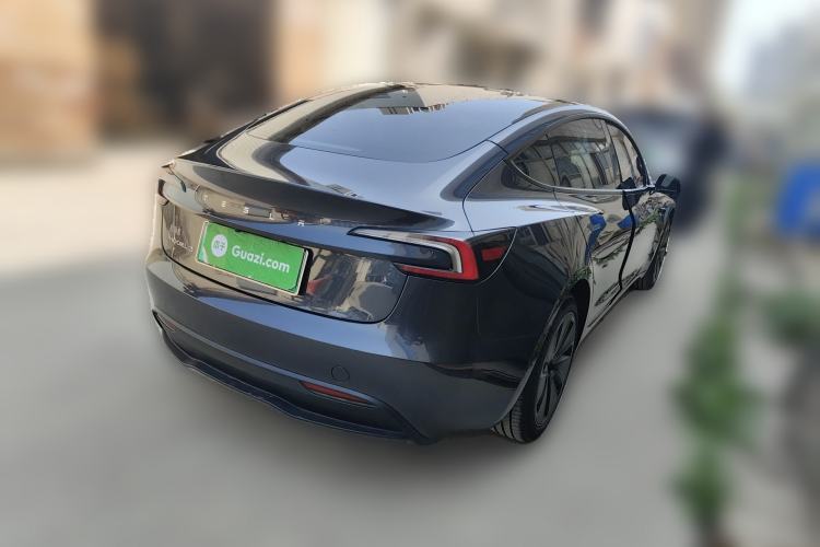Used Tesla Model 3 2023 Rear-Wheel-Drive Version Rear Right 45 Deg