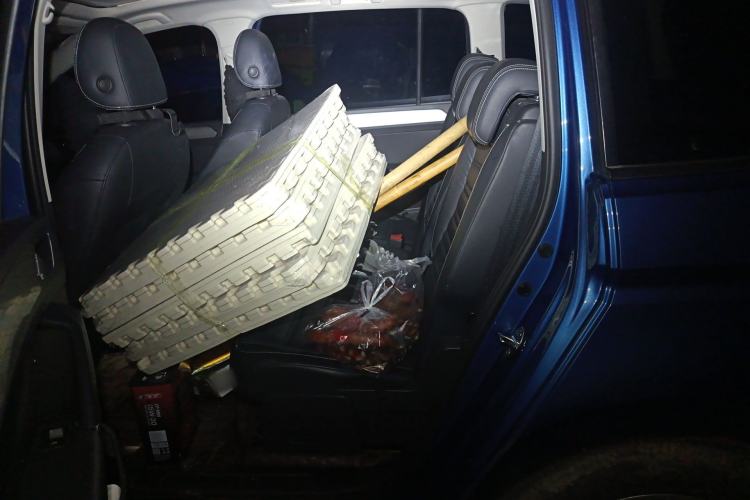 Used Volkswagen Touran 2018 Volkswagen Touran L 280TSI DSG Comfort Edition 7 Seats China V Emission Standard Left Rear Seat