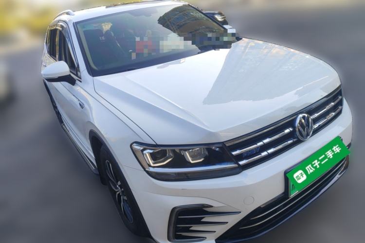 Used Volkswagen Tiguan L New Energy 2019 430 PHEV Hybrid Luxury Edition Front Right 45 Deg