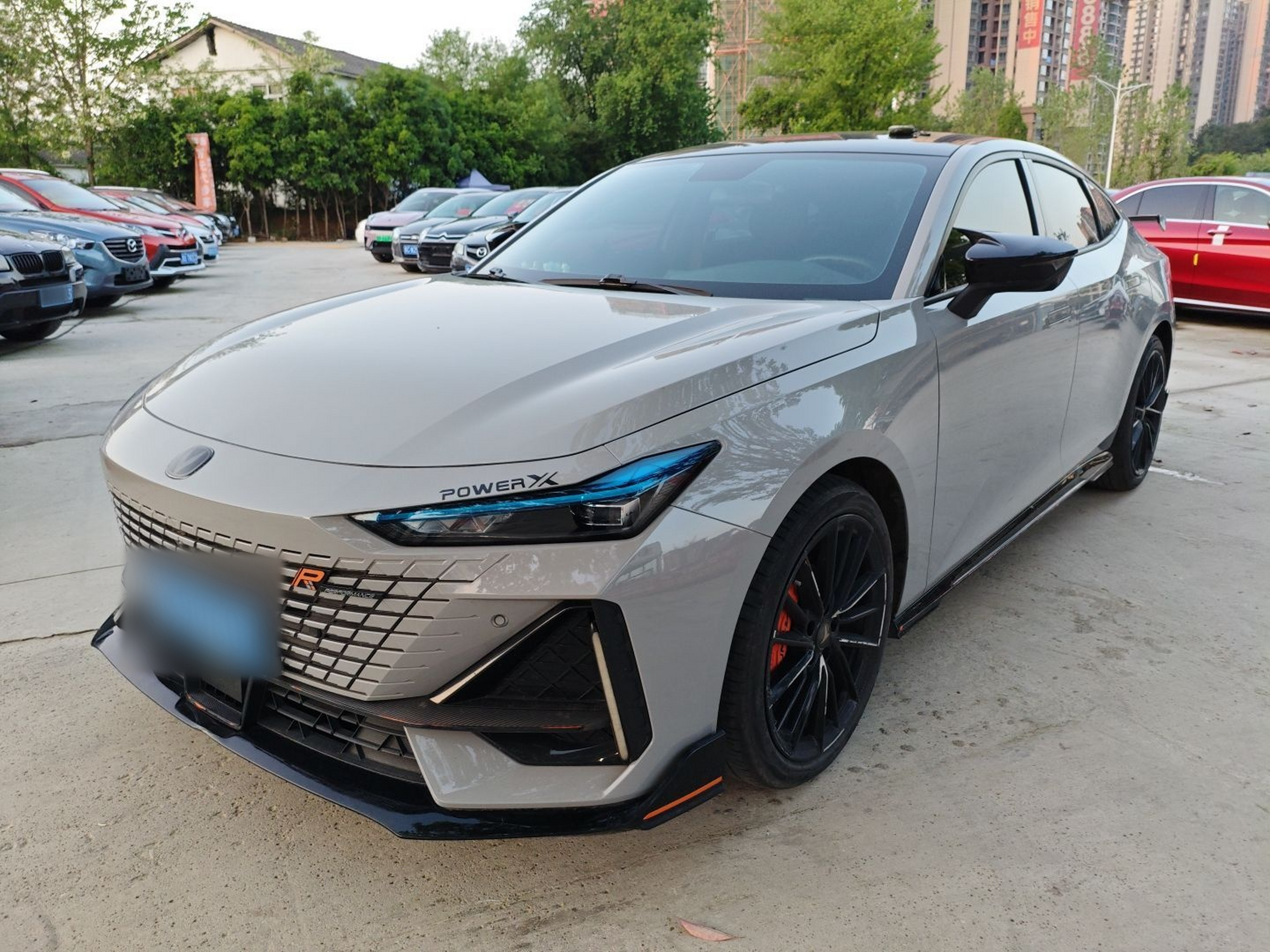 Parte inferior delantera