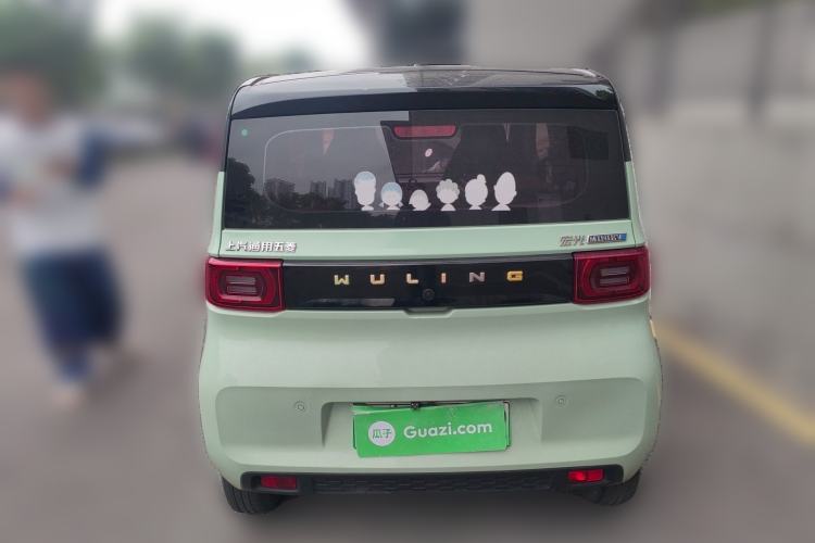 Used Wuling Hongguang MINIEV 2021 Macaron Premium Model – Lithium Iron Phosphate Rear