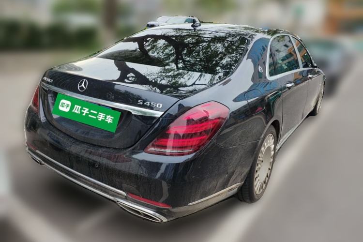 Used Mercedes-Benz Maybach S-Class 2020 S 450 4MATIC Rear Right 45 Deg