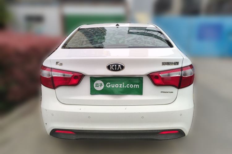Used Kia K2 2012 Sedan 1.6L Automatic Transmission Premium Commemorative Edition Rear