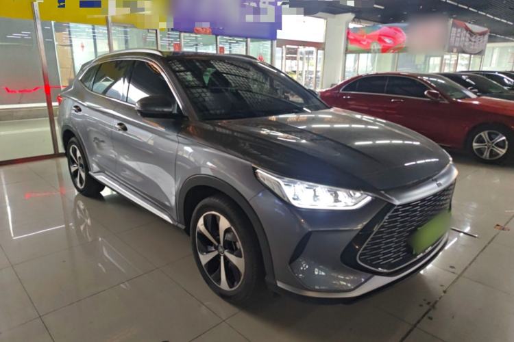 Used BYD Song PLUS New Energy 2021 DM-i 110KM Flagship Model Front Right 45 Deg