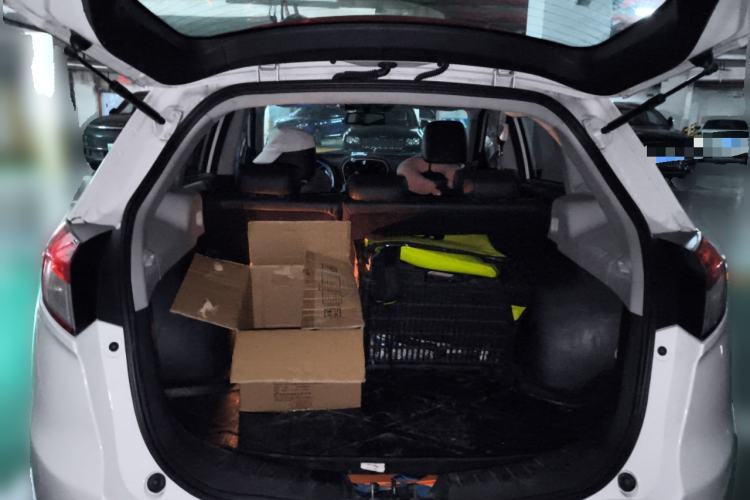 Used GAC Trumpchi GS5 2013 1.8T Automatic Two-Wheel Drive Elite Edition Trunk