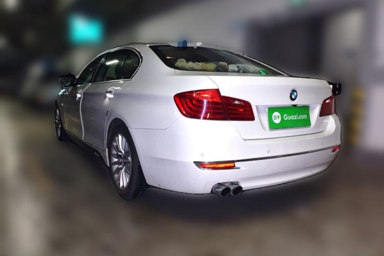 Used BMW 5 Series 2017 525Li Luxury Design Package Rear Left 45 Deg