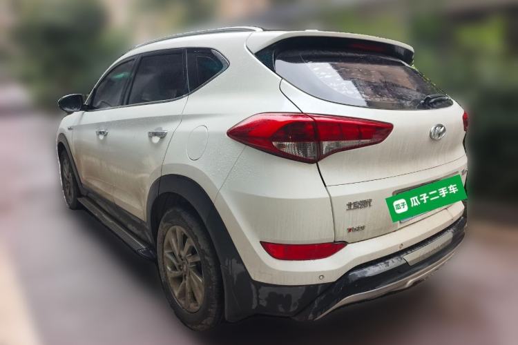 Used Hyundai Tucson 2015 1.6T Dual-Clutch Two-Wheel-Drive Smart Model Rear Left 45 Deg