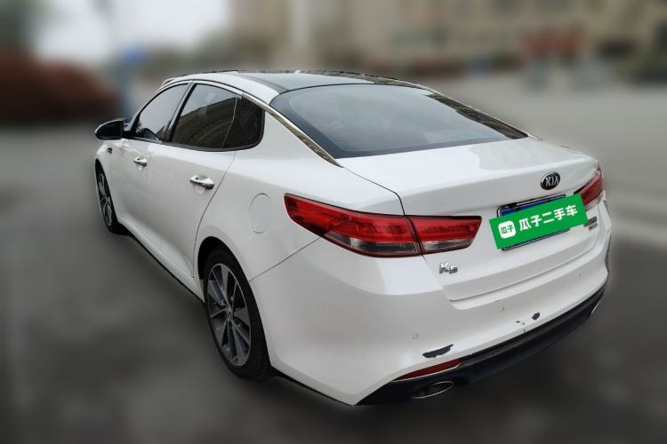 Used Kia K5 2016 2.0L Automatic LUX Rear Left 45 Deg