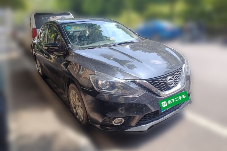 Used Nissan Sylphy 2019 1.6XV CVT Smart Connect Luxury Edition China V Standard Front Right 45 Deg