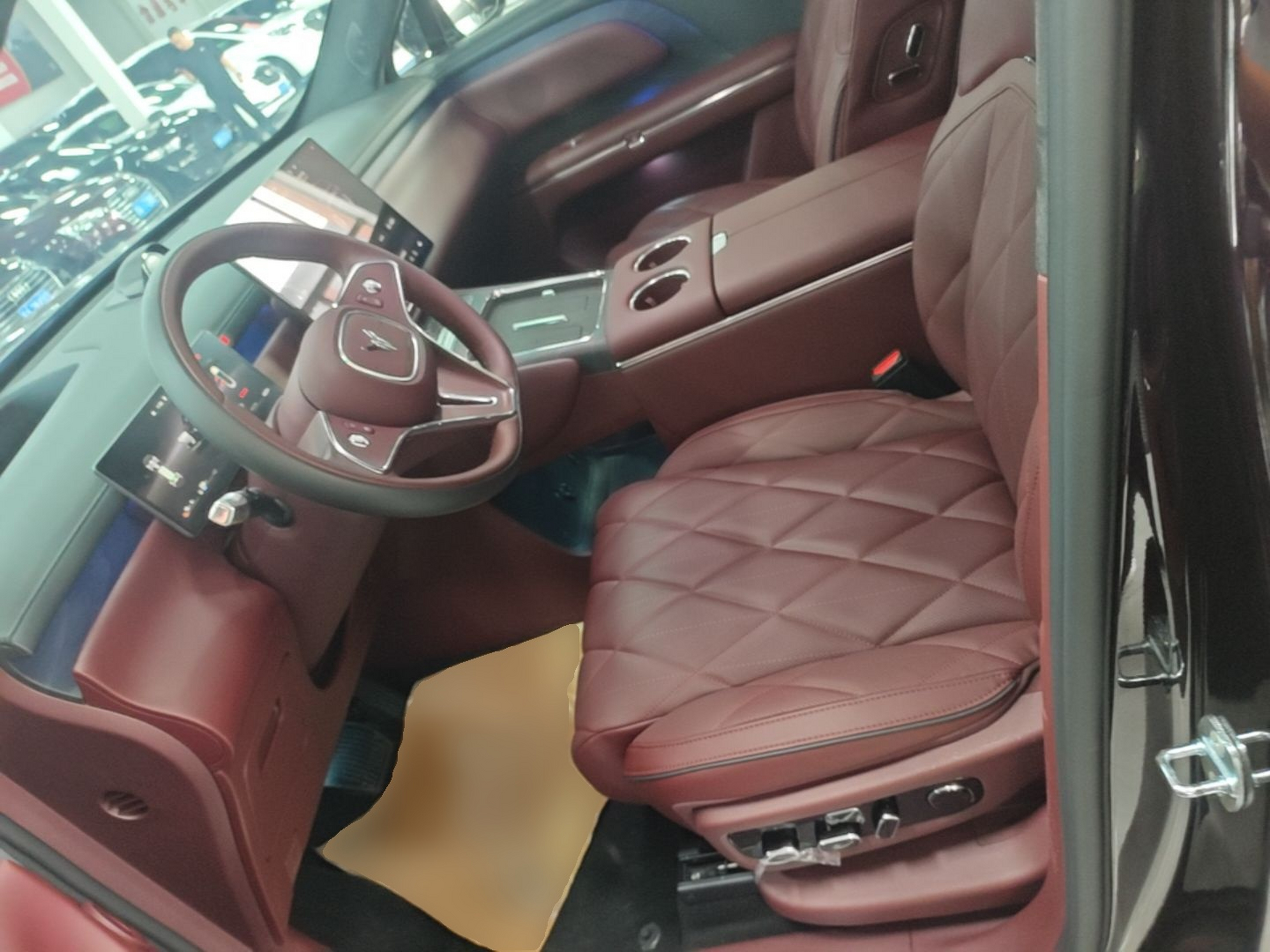 Avant de la voiture