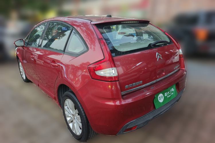 Used Citroen C-Quatre 2013 Hatchback 1.6L Automatic LeShang Model Rear Left 45 Deg