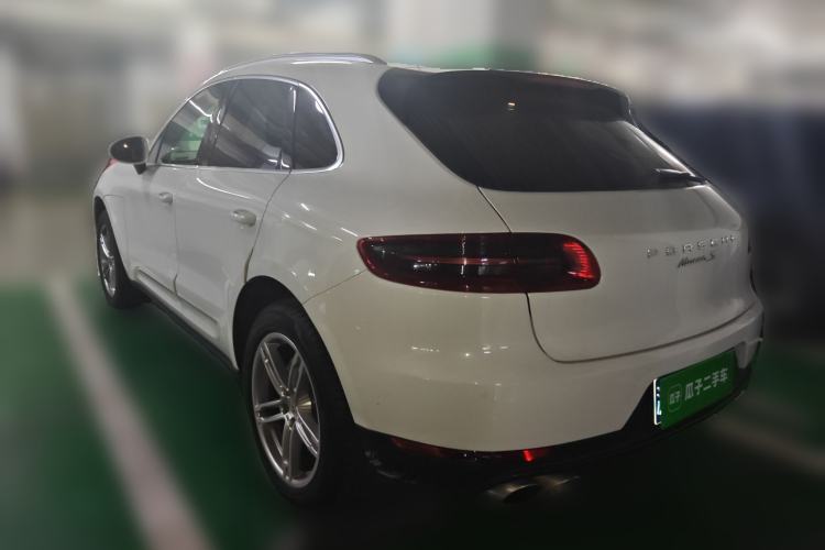 Used Porsche Macan 2017 Macan S 3.0T Rear Left 45 Deg