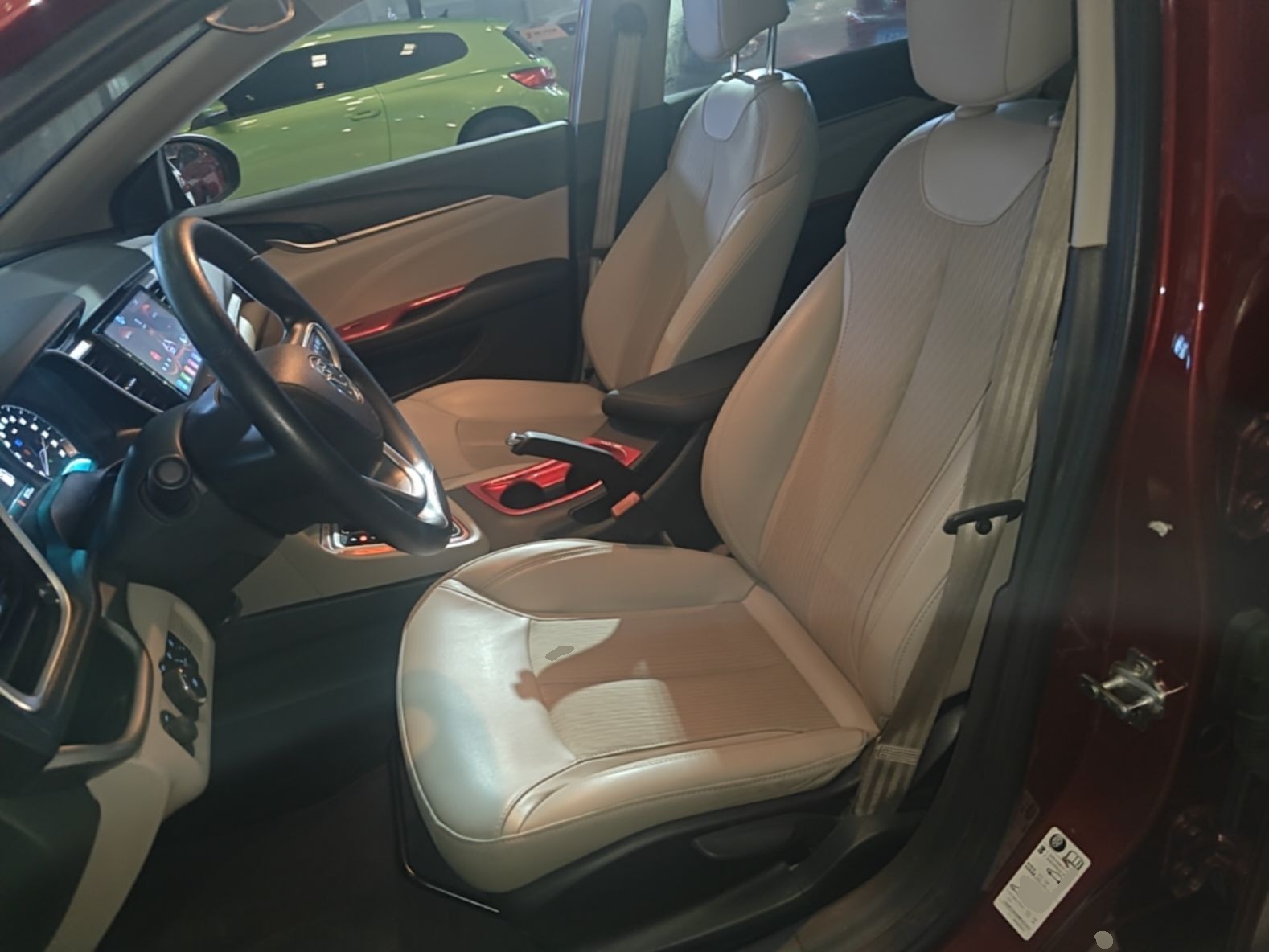 Interior delantero