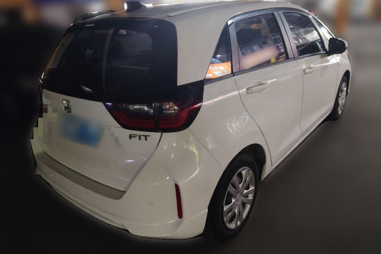 Used Honda Fit 2021 1.5L CVT Trend Edition Rear Right 45 Deg