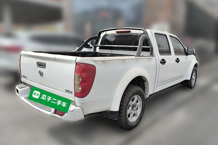 Used Great Wall Wingle 5 2017 2.4L European Version Gasoline Two-Wheel Drive Entry-Level Big Double Cab 4G69S4N Rear Right 45 Deg