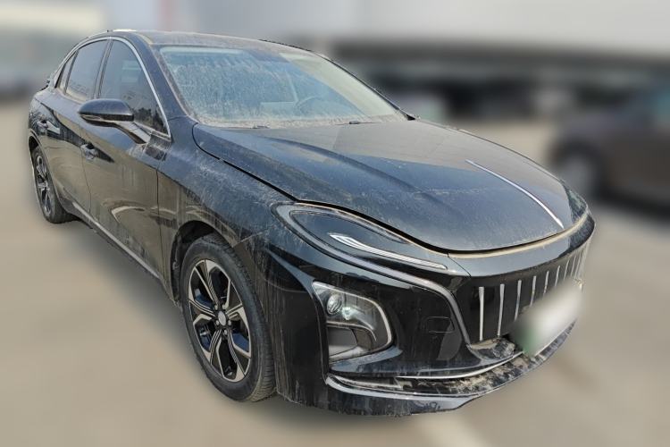 Used Hongqi E-QM5 2023 Revised Version Basic Travel Edition Front Right 45 Deg