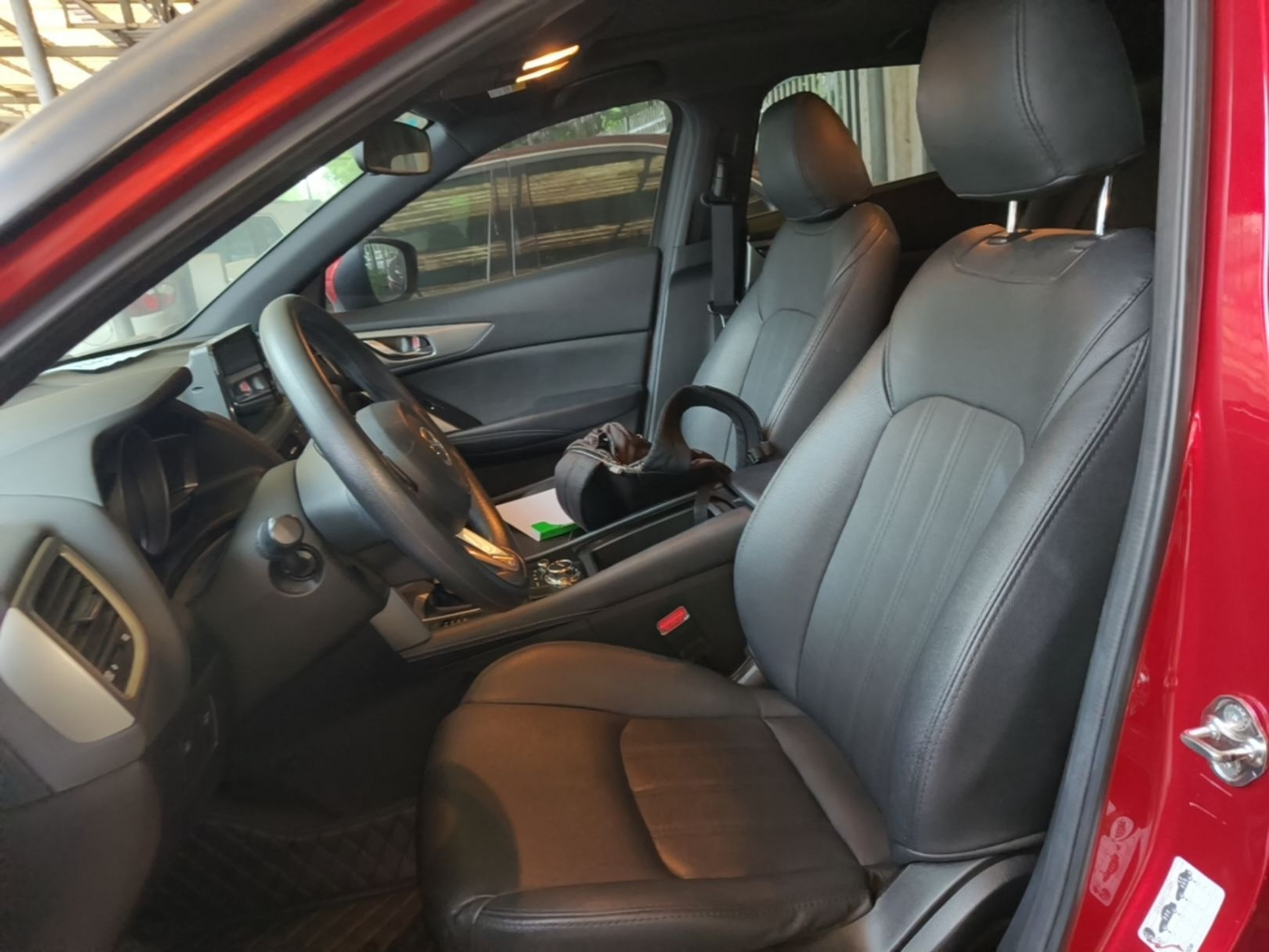 Interior delantero