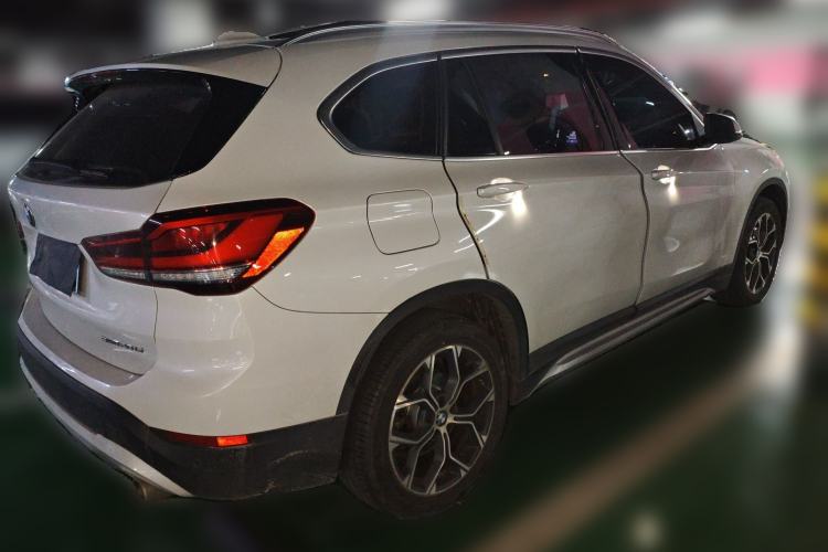 Used BMW X1 2022 sDrive20Li Luxury Model Rear Right 45 Deg