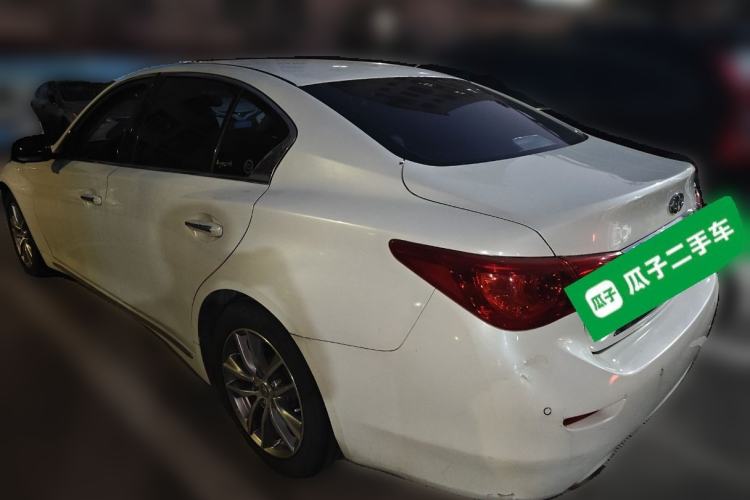 Used Infiniti Q50L 2016 2.0T Enjoyment Edition Rear Left 45 Deg