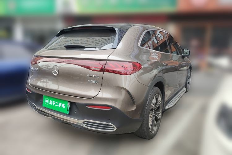 Used Mercedes-Benz EQE SUV 2023 350 4MATIC Luxury Edition Rear Right 45 Deg