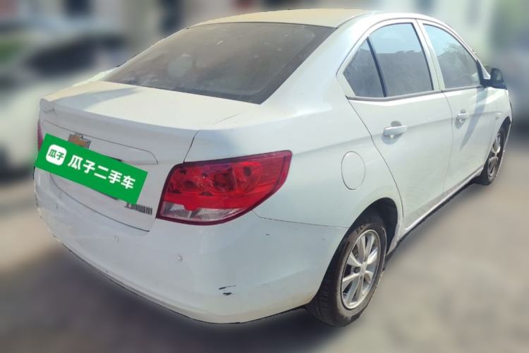 Used Chevrolet Sail 2015 Sail 3 1.3L Manual Ideal Edition Rear Right 45 Deg