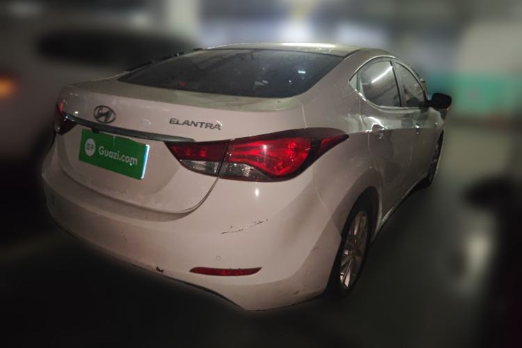 Used Hyundai Elantra (5th Generation / Langdong) 2016 1.6L Automatic Smart Version Rear Right 45 Deg